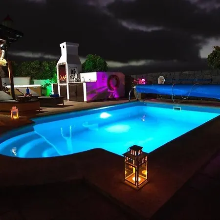 Solsidan Pool, Jacuzzi, A/c 15 Minutes Walking To Marina Rubicon *